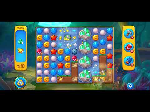 Fishdom level 11445 no boosters フィッシュダム ノーマル