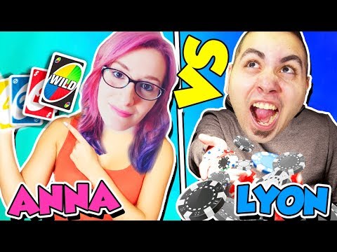 LYON contro ANNA su UNO! (Sfida con le Armi Nerf)