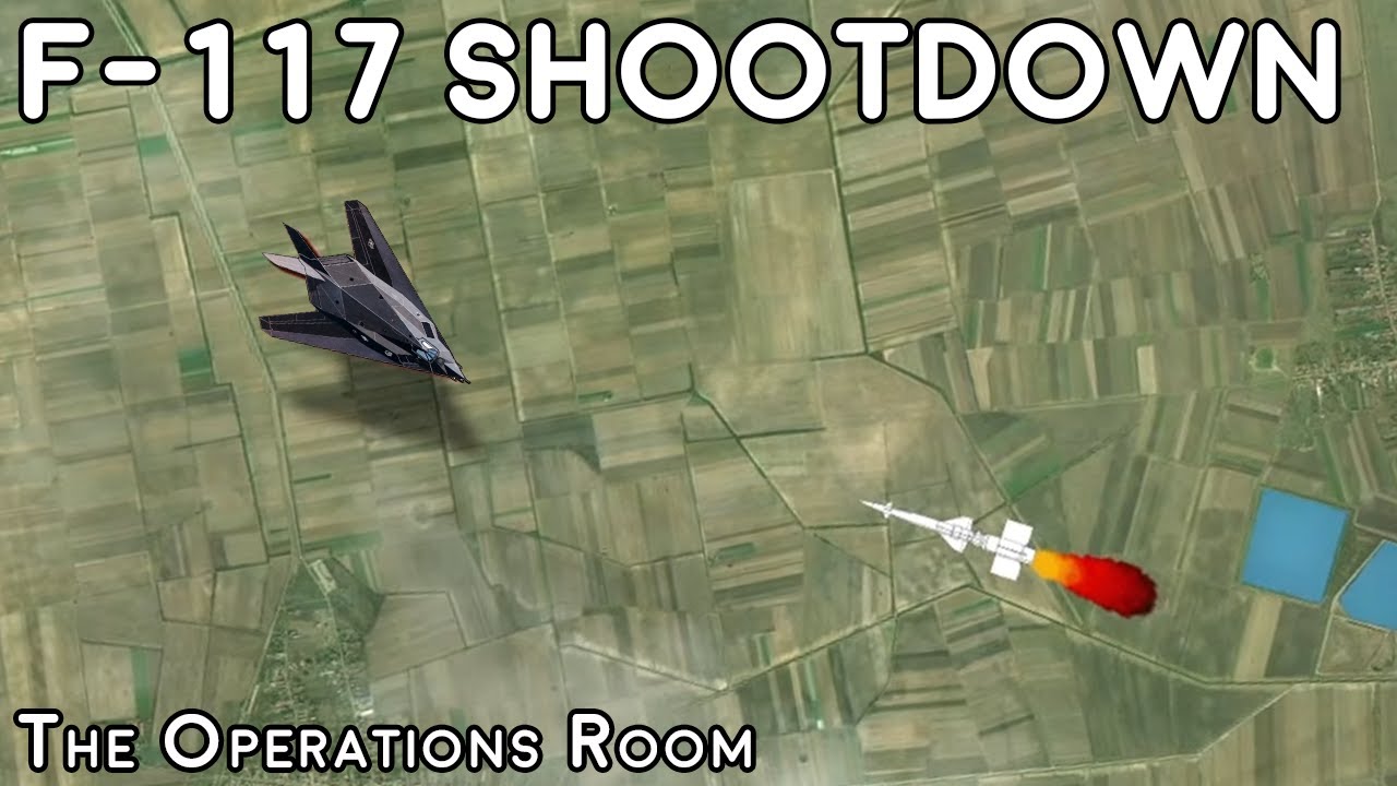 F-117 Nighthawk Shootdown over Serbia, 1999 - Animated