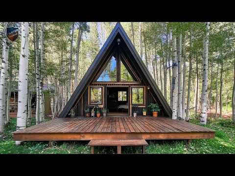 Step By Step: Crafting A Modern Triangle House In Nature