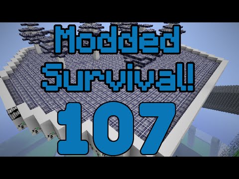 Minecraft- Modded LP [Ep 107] Even More Solar Panels...