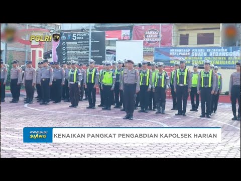 KENAIKAN PANGKAT PENGABDIAN KAPOLSEK HARIAN POLRES SAMOSIR