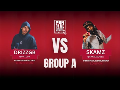 DRIZZGB vs SKAMZ | PenGame Rap Battle 2024