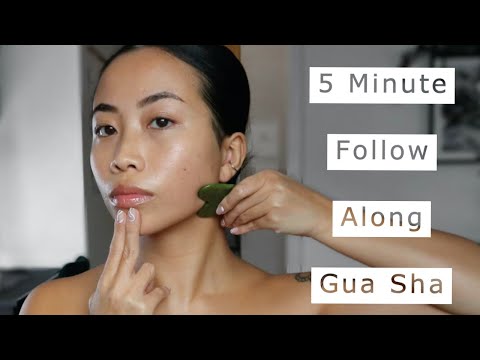 Quick Gua Sha Massage - Follow Along Tutorial