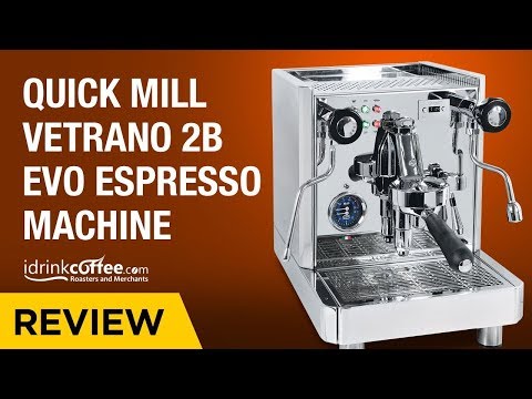 iDrinkCoffee.com Review - Quick Mill Vetrano 2B Evo Espresso Machine