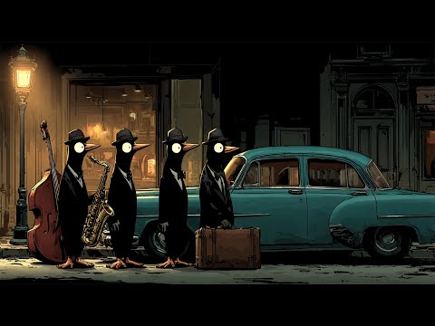 Penguins Jam by the Streetlight – Jazz for Study & Focus