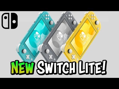 NEW! Nintendo Switch Lite • Reaction + Release Date & Price
