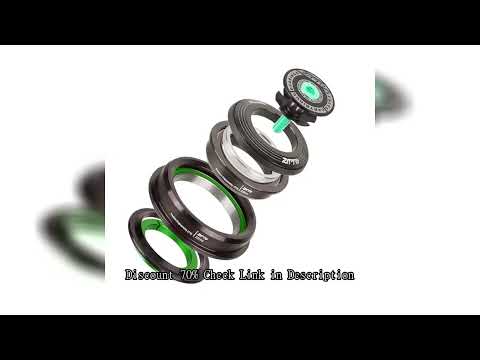 ZTTO Bicycle Headset 42mm 44mm 56mm ZS44 IS42 IS52 ZS56 1-1/8" 28.6mm Straight Cone Tube Fork Bike F