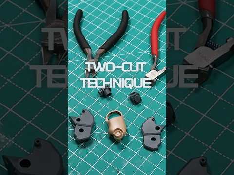 How to save time on sanding away nub marks. #gunpla #tutorial