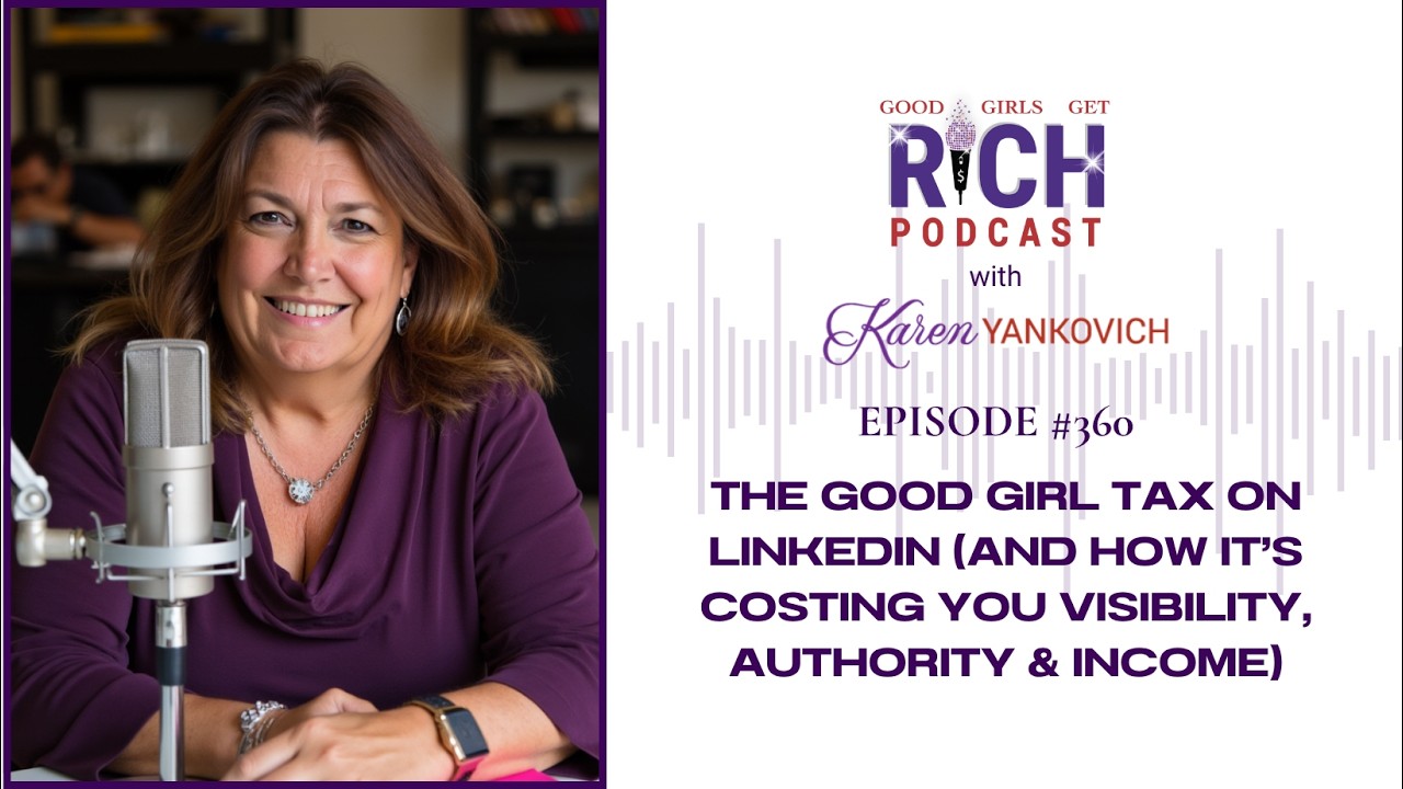 The Good Girl Tax on LinkedIn (And How It’s Costing You Visibility, Authority & Income)