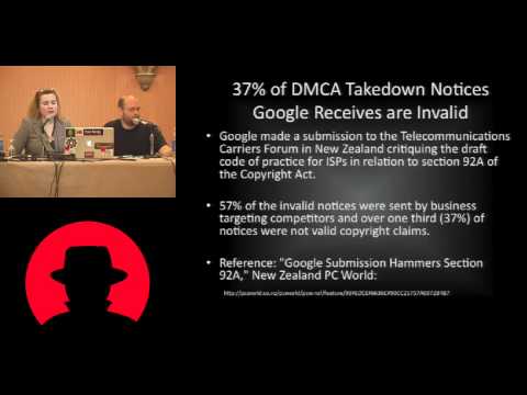 Black Hat USA 2010: The DMCA and ACTA vs Academic and Professional Research 1/5