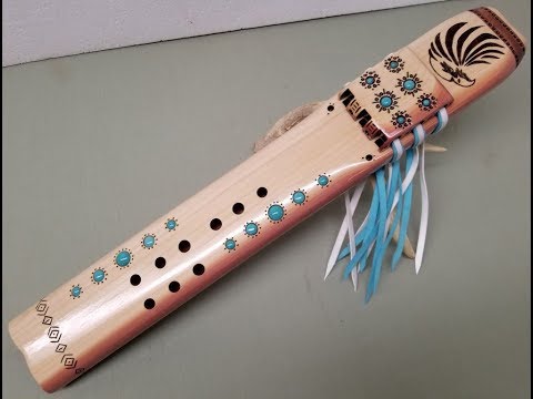 Paul Neal TRIPLE DRONE Flute KEY OF F (432hz) Number 382