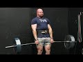 Worlds Strongest Man Tests His Squat Bench And Deadlift Ft Mitchell Hooper