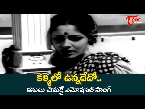 Kallalo Unnadedo Song | jayaprada Best Emotional Song | Anthuleni Katha Movie | Old Telugu Songs