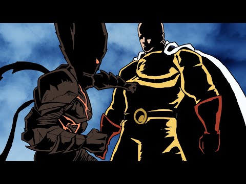 "Standing here, I realize" but it's One Punch Man