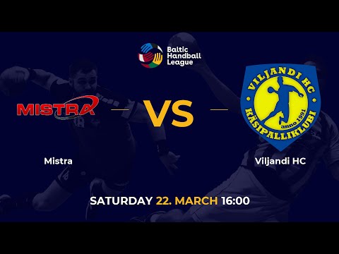 BHL 24/25 Quarter Finals: Mistra - Viljandi HC