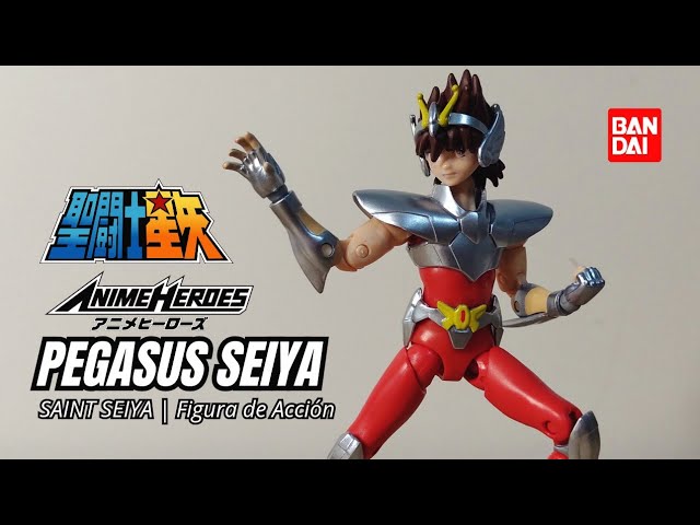 Vídeo relacionado con ANIME HEROES - Figura de acción Caballeros del Zodiaco (Pegasus), Rojo, único