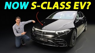 Finally the electric S-Class? Mercedes EQS facelift now with ⭐️