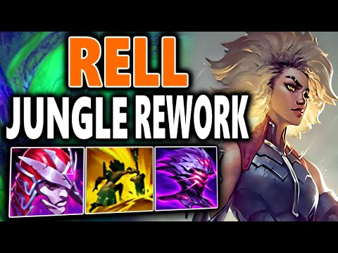 RELL JUNGLE First Impressions Runes & Build & Rell Jungle path guide League of Legends Season 13