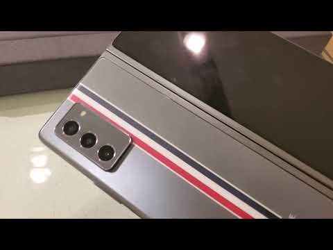 hands on Samsung galaxy z fold 2 5g Thom Browne edition, first impressions. Greatest phone EVER!