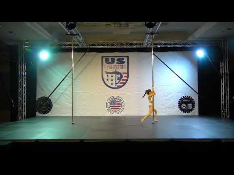 USPSF Nationals 2021 - Ksenia Cagina,  Junior Elite, Pole Sport