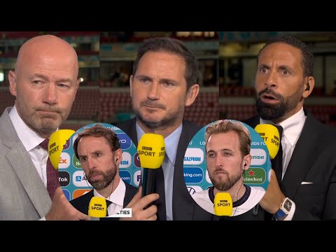 Italy vs England 1-1(Pen 3-2) Frank Lampard, Rio Ferdinand, Alan Shearer Postmatch Analysis Full HD