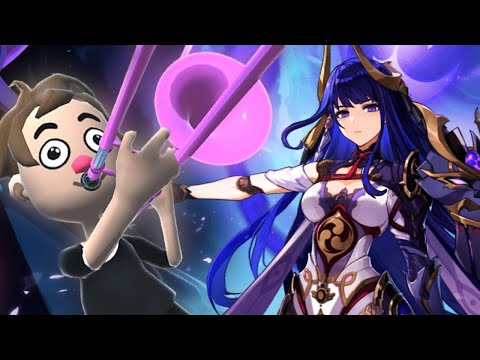 Trombone Champ Custom Chart - The Almighty Violet Thunder - Genshin Impact