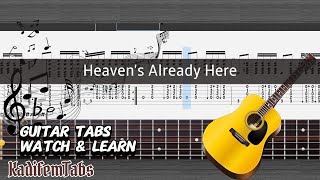 Heaven's Already Here - Fingerstyle Guitar Tutorial + TABs (Collective Soul) | Kadifem Tabs