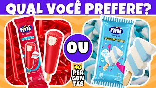 🔄 O QUE VOCÊ PREFERE? Edição: Doces 🍬🍫🍩 #quiz