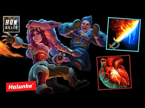 HoN Gemini DAWNBRINGER with BEHEMOTH'S HEART