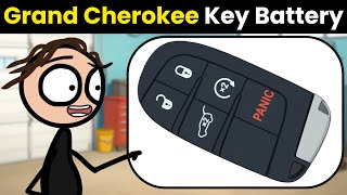 How To Change Jeep Grand Cherokee 2014-2021 Key Fob Battery (Step by Step Guide)