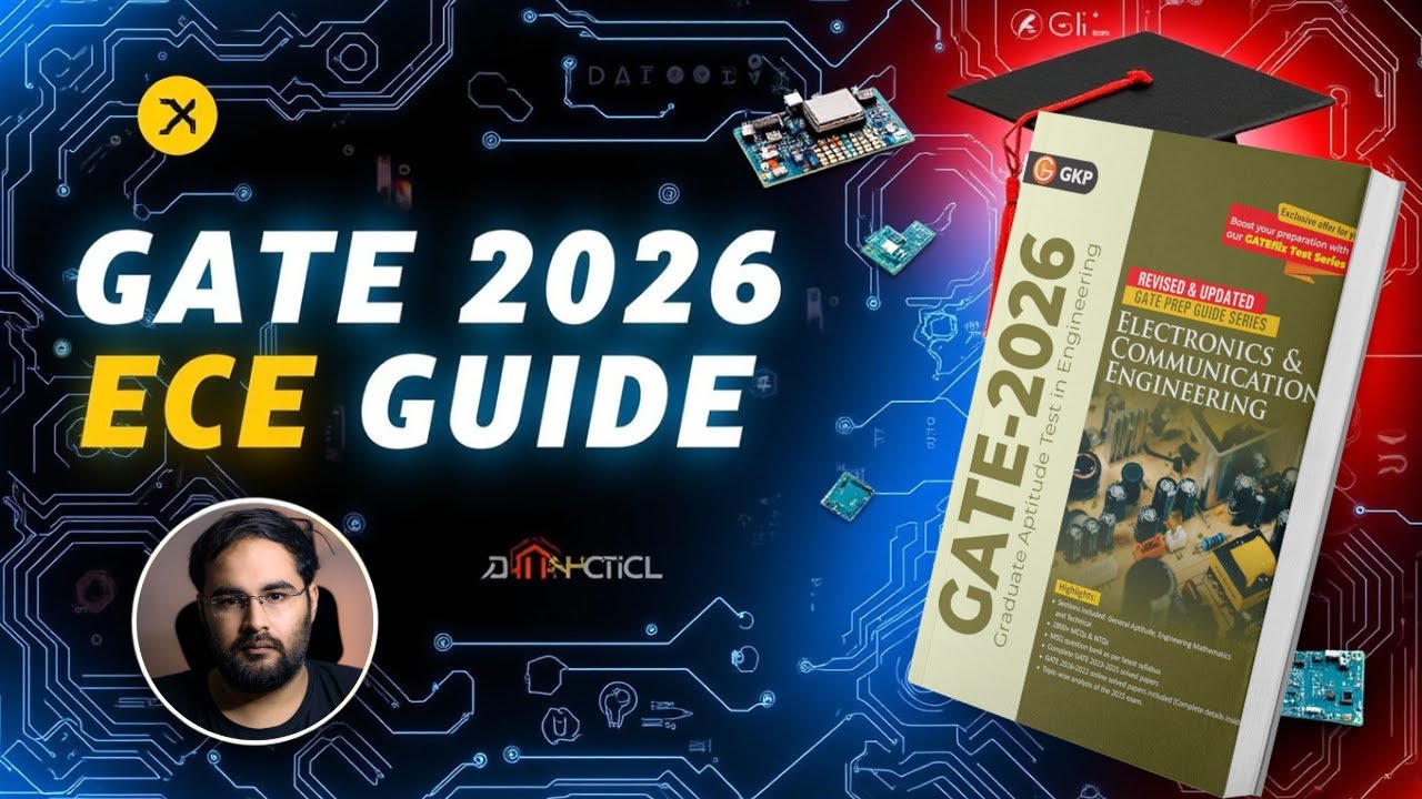 GATE 2026 Electronics Guide | Complete Study + Mock Tests | GKP