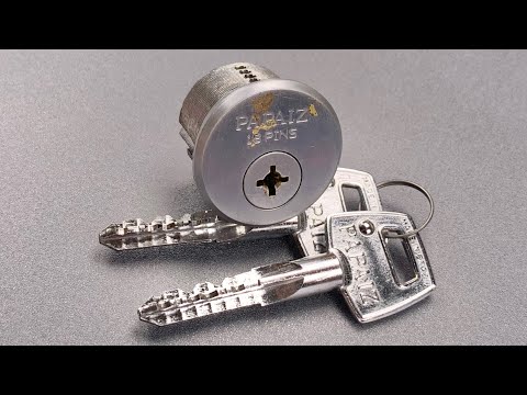 [977]巴西18針Papaiz圓柱體快速採摘。 ([977] Brazilian 18-Pin Papaiz Cylinder Picked FAST)