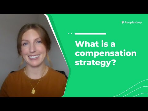 What is a compensation strategy?