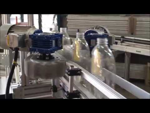 MODU System   360° Gripper Conveyor for PET Bottles