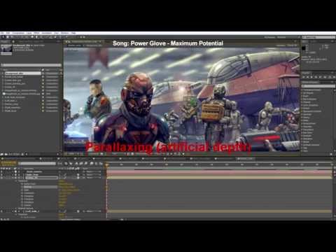 2.5D Matte Animation - Genesis