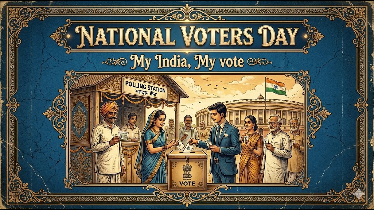 தேசிய வாக்காளர் தினம் 🔥SCHOOL BOOK & OUT SOURCE