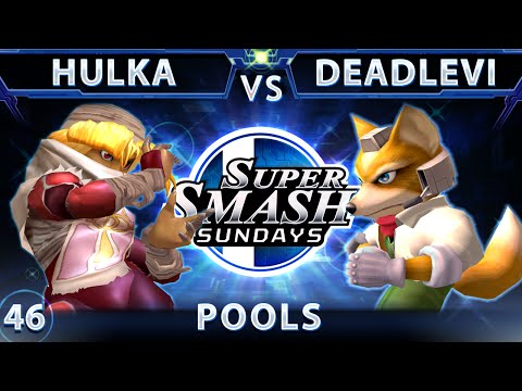 SSS 46 - Hulka (Sheik) Vs. Deadlevi (Fox) SSBM Pools - Smash Melee