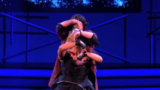 Stepping Out - Laurence and Jackie Street Performance HD