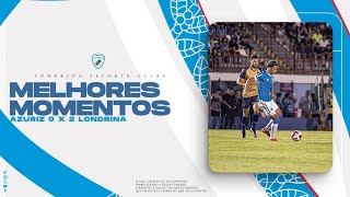 🦈📹 14/1/2026 - Azuriz 0 x 2 Londrina | Melhores Momentos