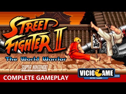 🎮 Street Fighter 2 (SNES) Complete Gameplay