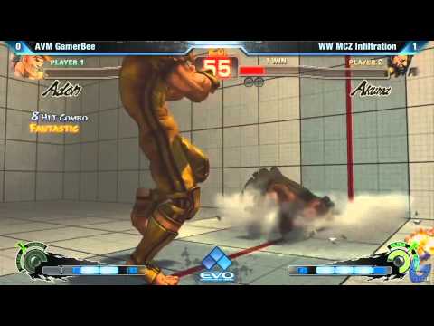 EVO 2012 SSF4 AE2012 - GRAND FINAL - AVM GamerBee (Adon) Vs. WW MCZ Infiltration (Akuma)