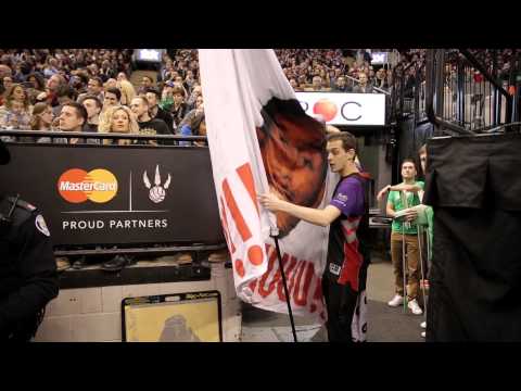Who is the Raptors Flag Guy?
