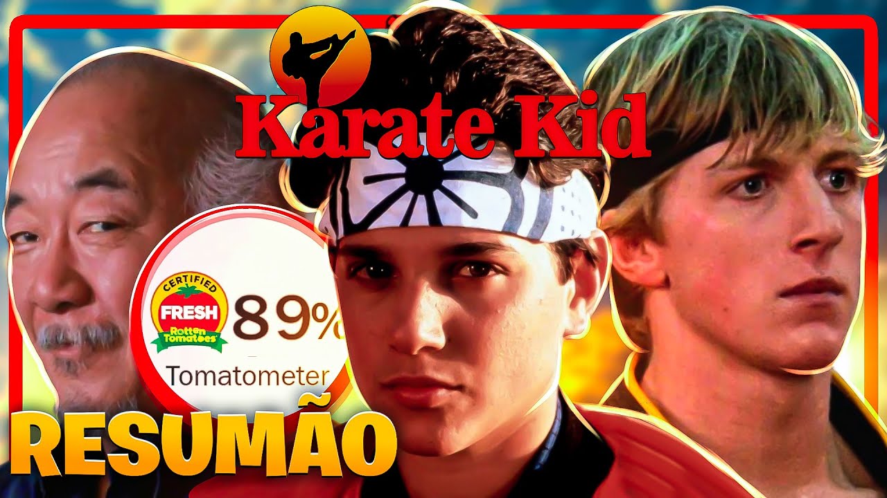 Toda a Saga Karate Kid, Origem do Cobra Kai: A História em 1 Vídeo!