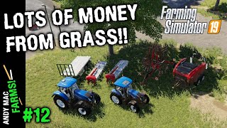 How to make Money from Grass Silage in FS19 - Dad