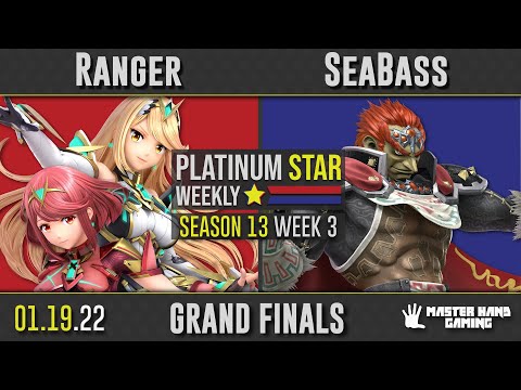 PSW S13:W3 - Ranger (Shulk, Pyra, Mythra) vs SeaBass (Ganon) - Grand Finals