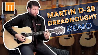 Martin D-28 Dreadnought Acoustic Guitar [Product Demonstration]