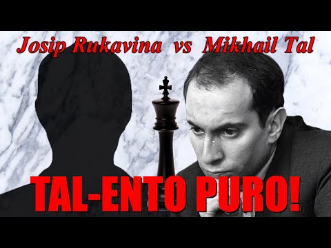 Chess 650 - Rukavina vs Tal - Tal-ento Puro - [A04] 1973