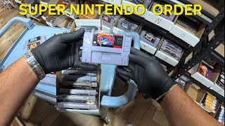 Let’s Pack Esteban’s SNES Order | The Video Game Company