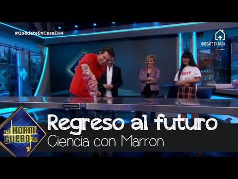 Así es 'La botella de regreso al futuro', el peligroso experimento de Marron - El Hormiguero 3.0